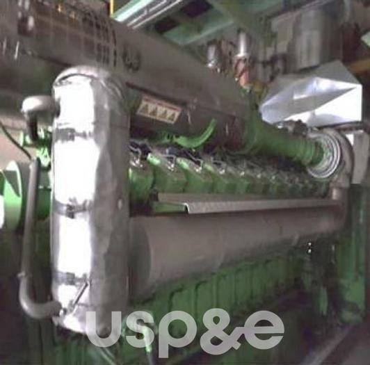 Used 2 MW 2012 Used Jenbacher J 620 Natural Gas Generator Sets