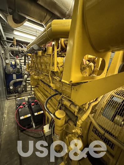 Used 2.15 MW 2000 Used Caterpillar 3516B Diesel Generator Sets