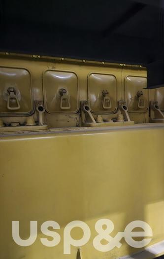 Used 4.5 MW 2017 Used Caterpillar CG260-16 Natural Gas Generator Sets