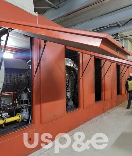 Used 12 MW 2016 Used Solar Mars 100 Natural Gas Generator Set