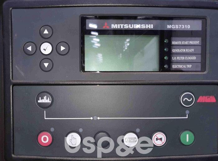1.6 MW 2017 New Mitsubishi SR16-PTA Diesel Generator Set