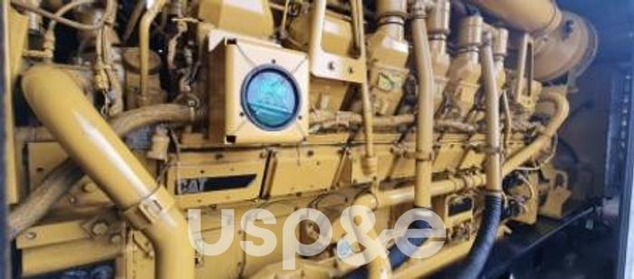 Used 1.6 MW 2012 Used Caterpillar 3516B Diesel Generator Sets