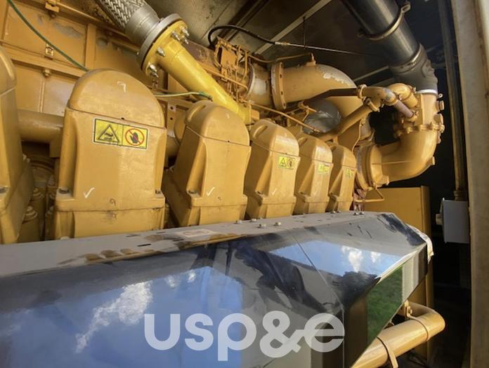 Used 1.4 MW 2014 Used Caterpillar XQ1475G Natural Gas Generator Sets