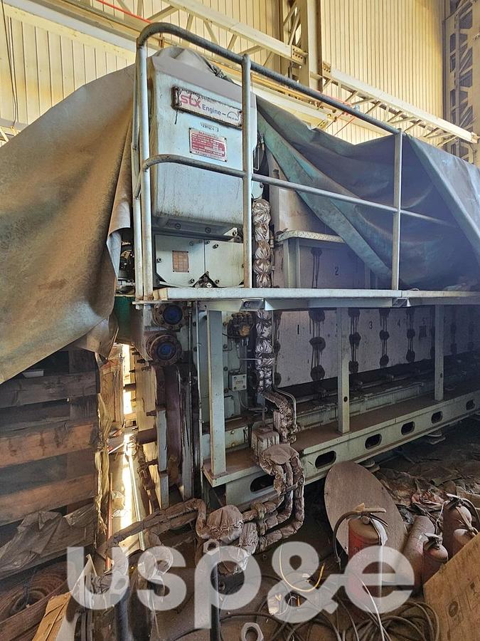 2.6 MW 2009 New STX Man 8L27/38 HFO Generator Set