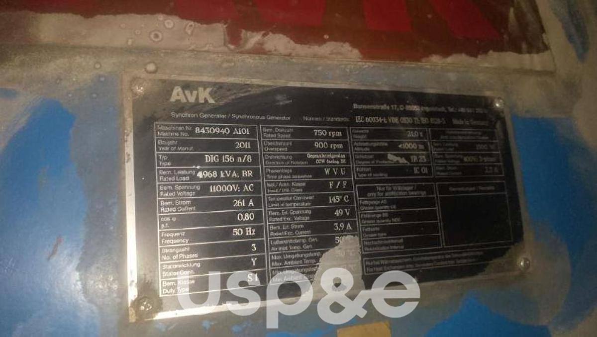 Used 2012 Wartsila W9L32