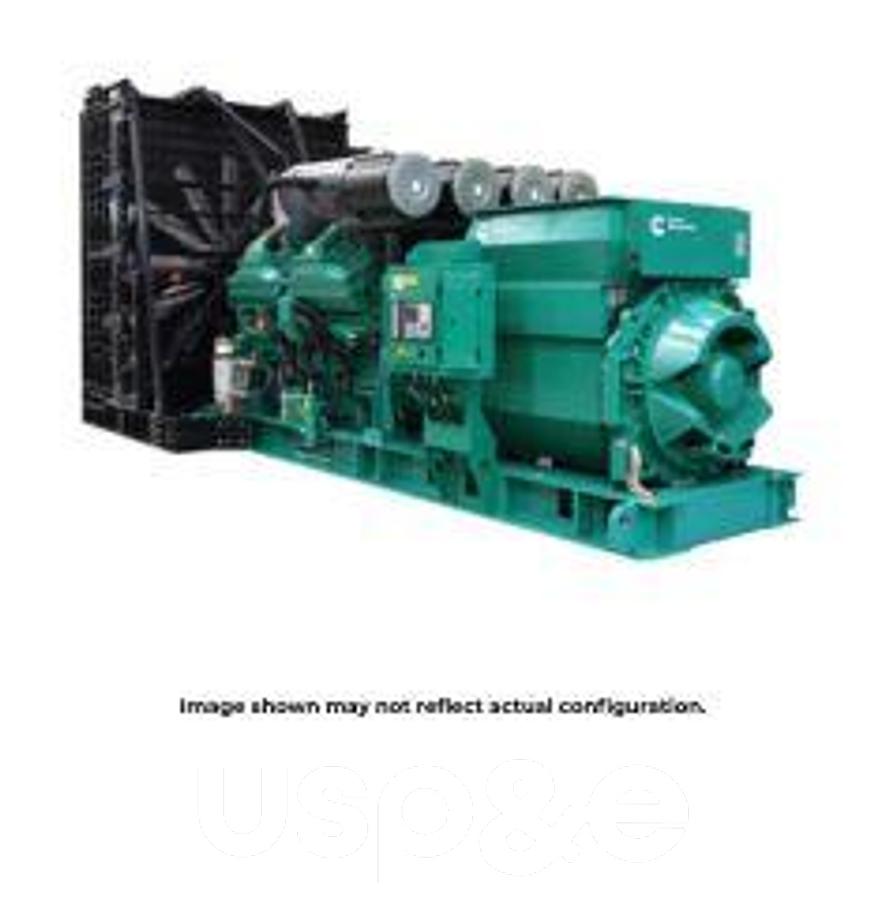 Used 1.5 MW  2019 Used Cummins QSK60-G8 Natural Gas Generator Set