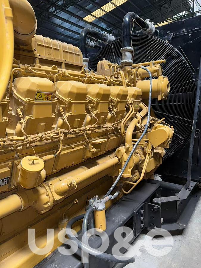 Used 1.5 MW 2006 Used Caterpillar 3512B Diesel Generator Set