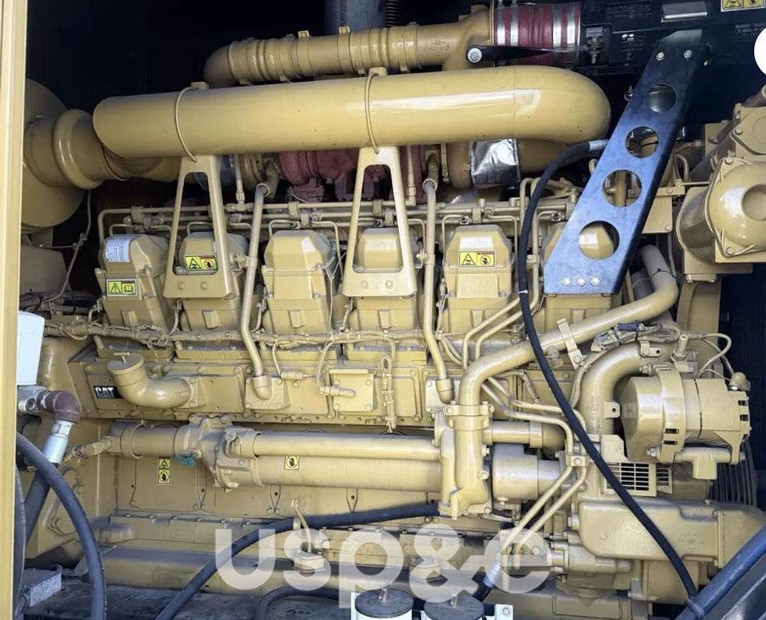 Used USP&E is selling: 1.5 MW 2008 Used Caterpillar 3512C-GD Diesel Generator Set (Containerised)