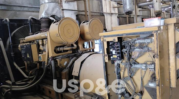 Used 1.2 MW Used 2009 Used Caterpillar 3512B Diesel Generator Sets