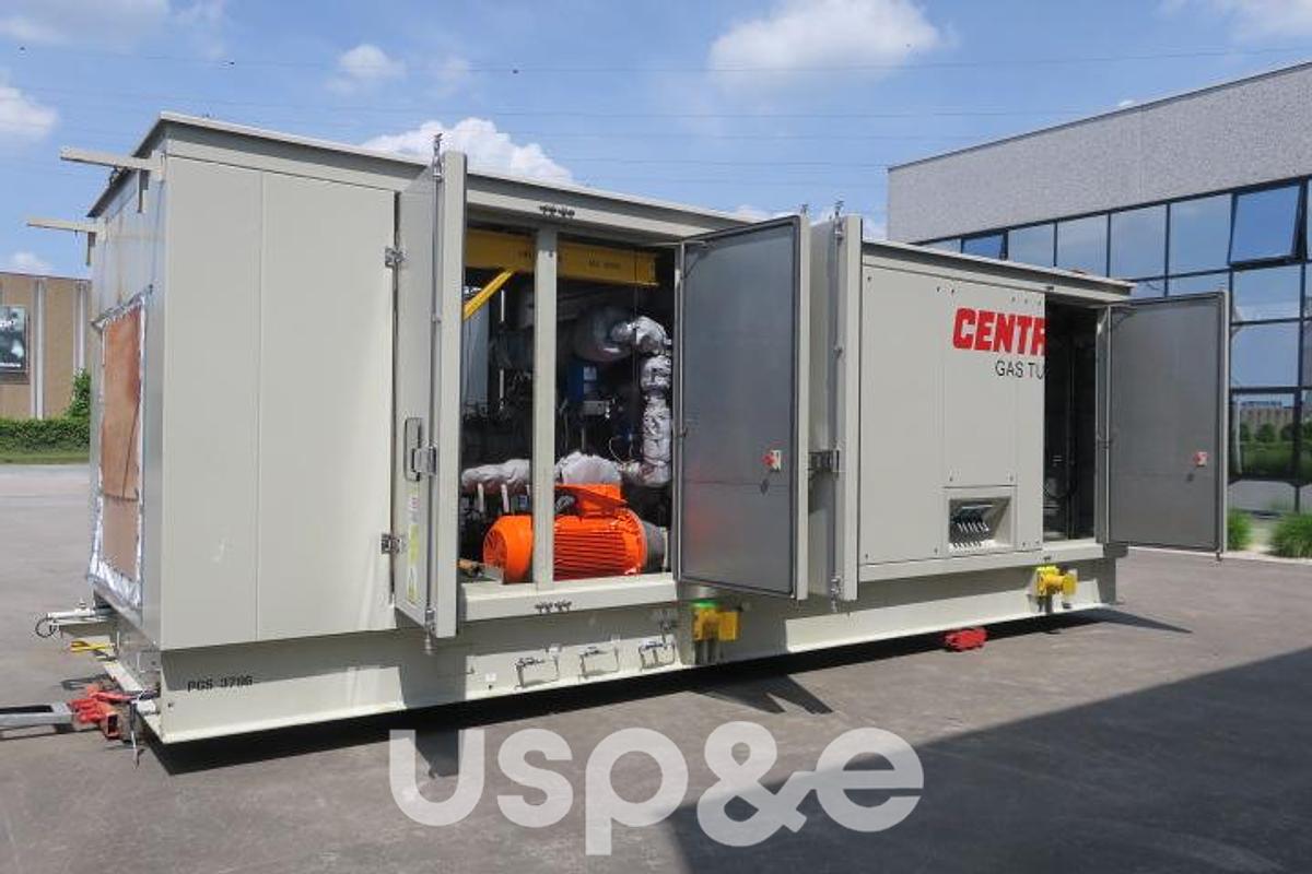Used 5.3 MW 2012 Used Centrax 501 KB7 Natural Gas Generator Set