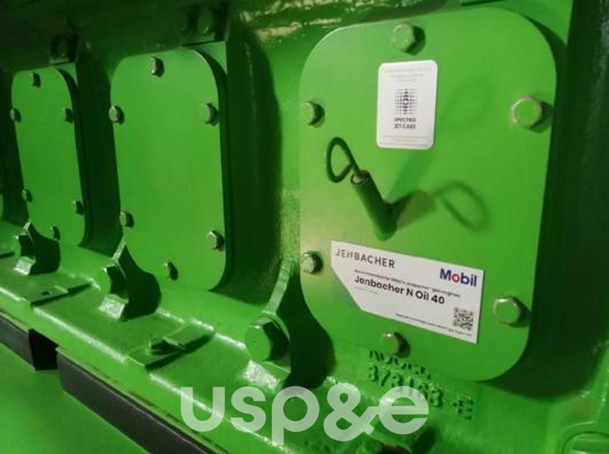 Used 3.3 MW 2023 Used Jenbacher J620 GS Natural Gas Generator Set