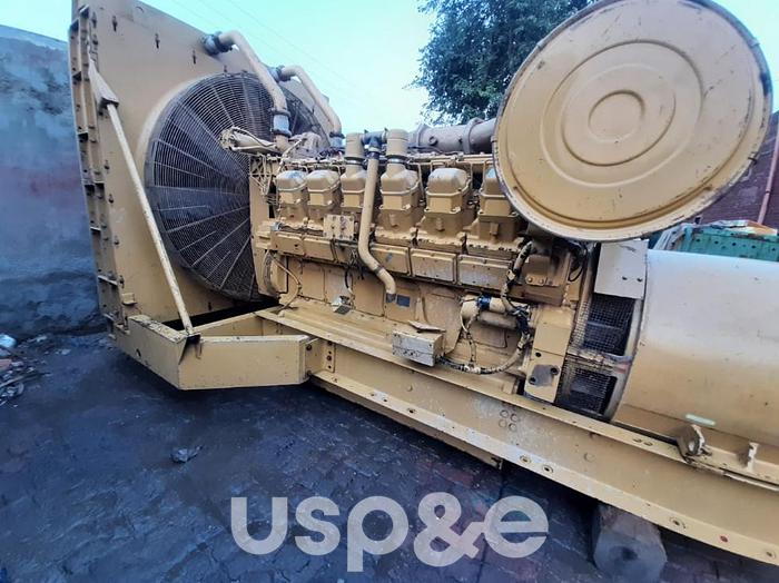 Refurbished 1 MW 1994 Refurbished Caterpillar 3512 Diesel Generator Set