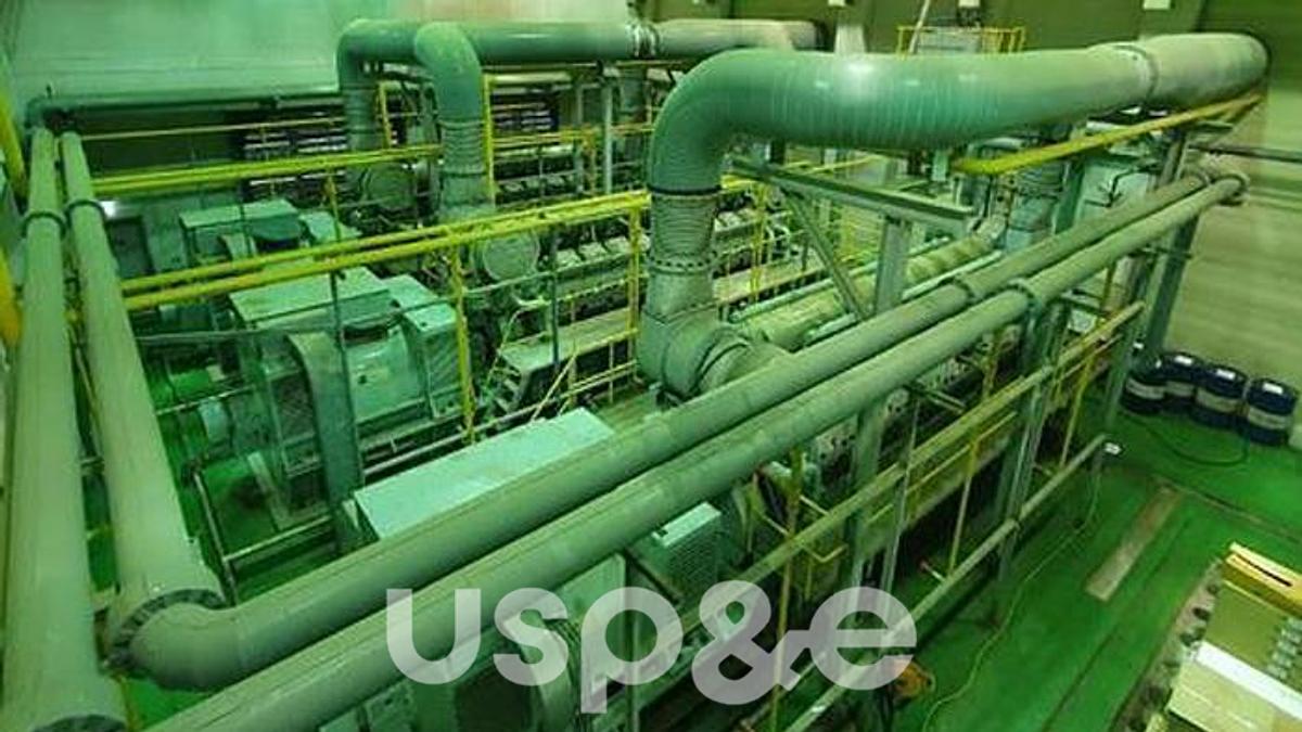 Used 7.2 MW 1999 Used MAN 18V28/32H Diesel Generator Power Plant