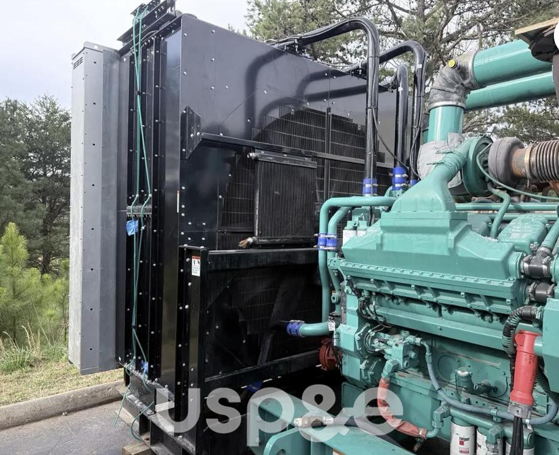 Used 2.25 MW 2008 Used Cummins DQKH-7234191 Diesel Generator Set