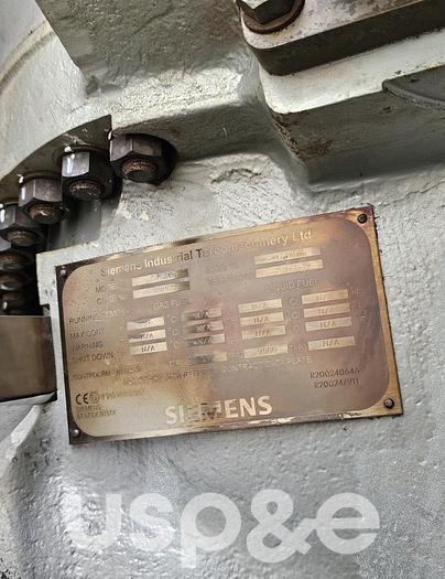 Used 13 MW 2013 Used Siemens SGT-400DLE Natural Gas Generator Set