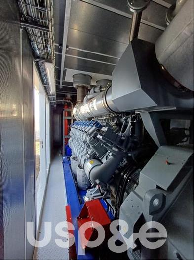 2.5MW 2023 New MTU 20V4000 Natural Gas Genset