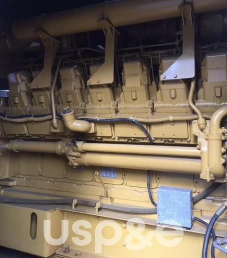 Used 1.3 MW 2008 Used Caterpillar 3516 Diesel Genset