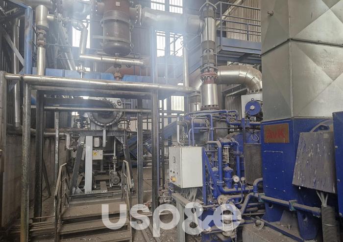 Used 3.2 MW 2010 Used Siemens SST-110 Twin AFA 46K Steam Turbine Generator Set