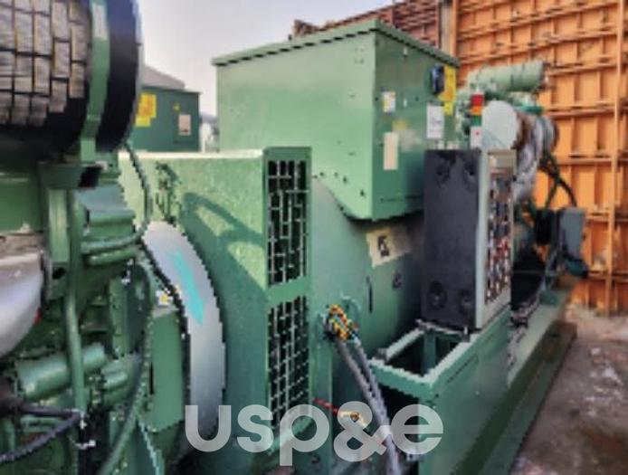 Used 3.2 MW 1998 Used Detroit KLSA 54 L9-4P Diesel Generator Set