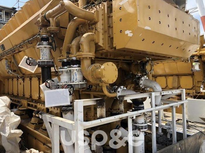 7.3 MW 2013 New Caterpillar 16CM32 Diesel Generator Sets