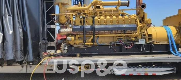 Refurbished 1.6 MW 2008 Refurbished Caterpillar G3520 Natural Gas Generator Set