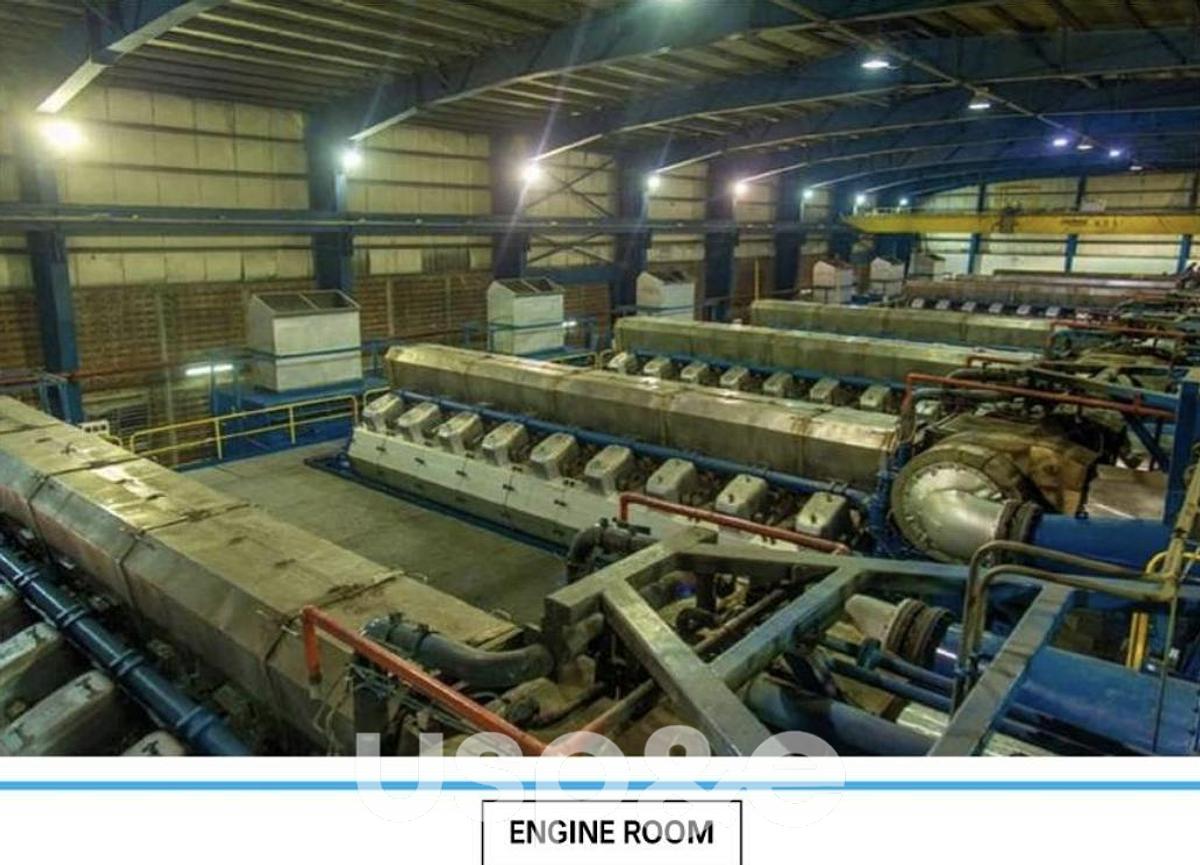 Used 119 MW 2010 Used Wartsila W18V46 HFO Power Plant Generator Sets