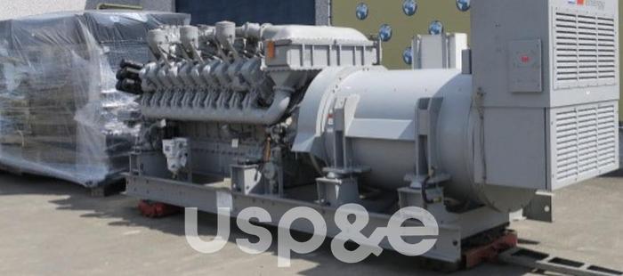 2.3 MW 2013 New MTU 20V4000G63 Diesel Generator Set