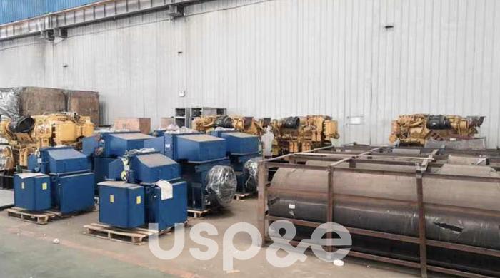 1 MW 2013 New Caterpillar C32 Diesel Generator Sets (Marine)