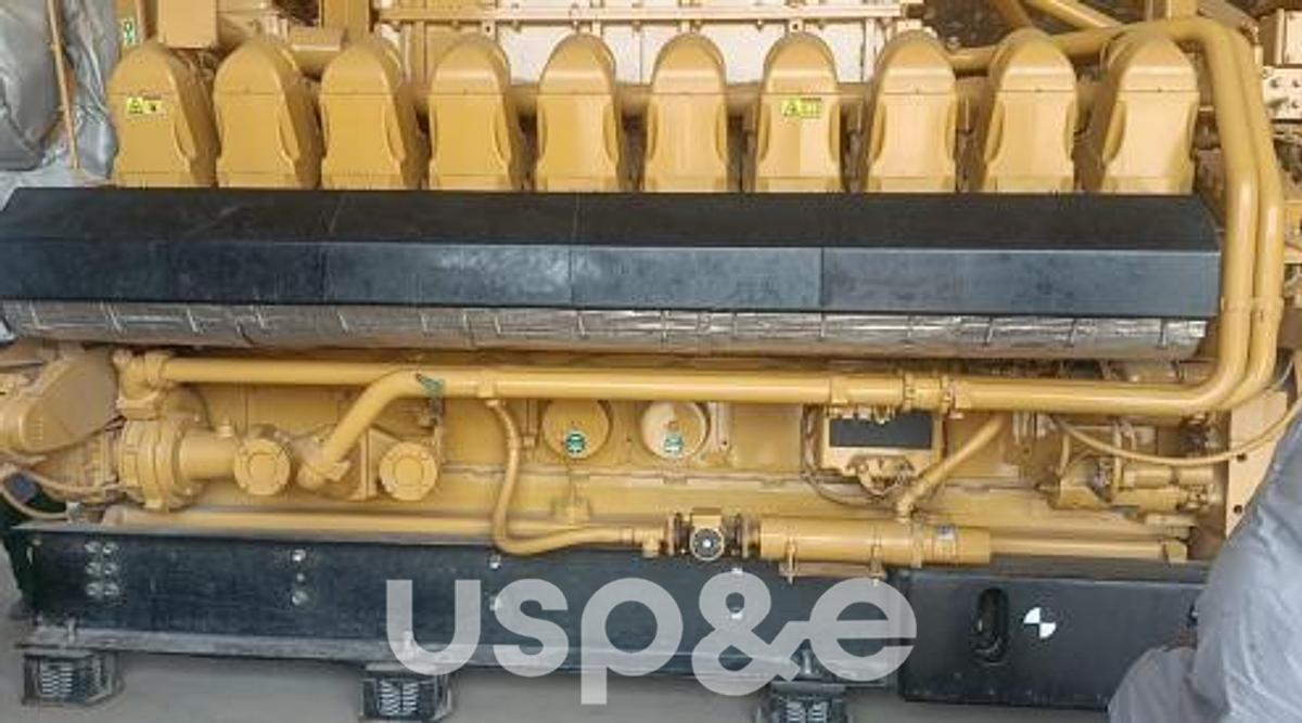 1.9 MW 2007 New Caterpillar G3520C Natural Gas Generator Set