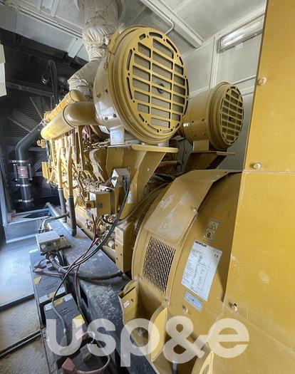 Used 2 MW 2014 Used Caterpillar 3516C Natural Gas Generator Sets (Containerised)