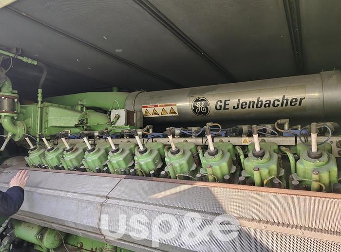 Used 1.4 MW 2005 Used Jenbacher JGC 420 GS Natural Gas Generator Sets