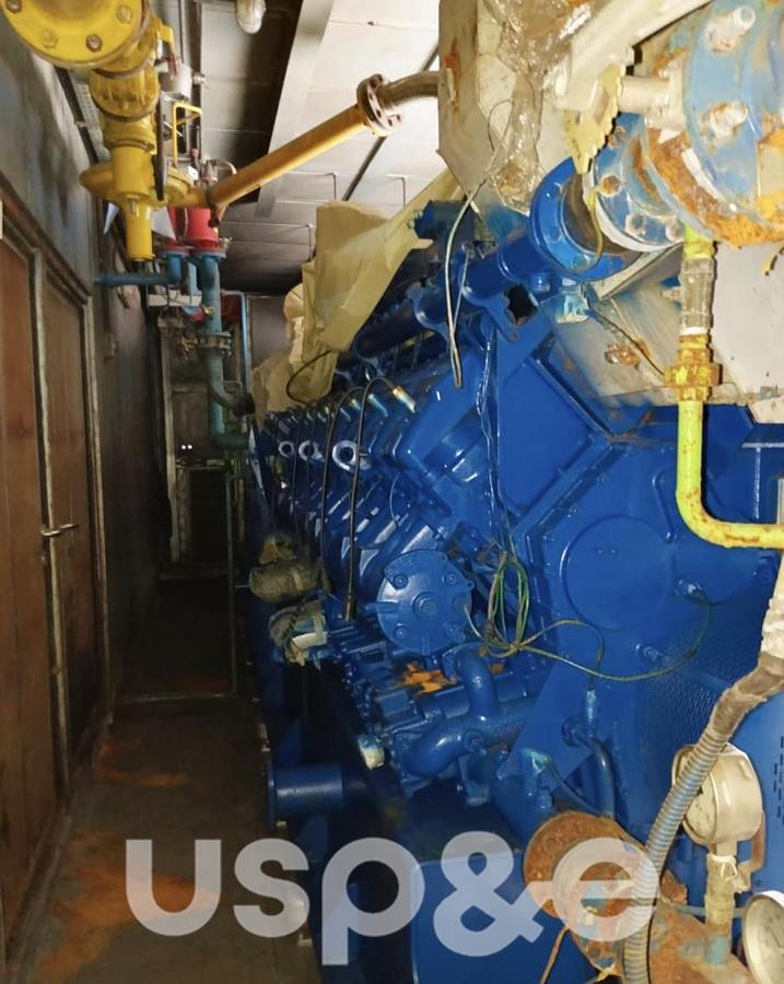 Used 2 MW 2009 Used MWM TCG2020V20 Natural Gas Generator Sets