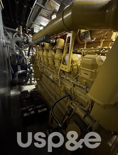 Used 2.15 MW 2000 Used Caterpillar 3516B Diesel Generator Sets