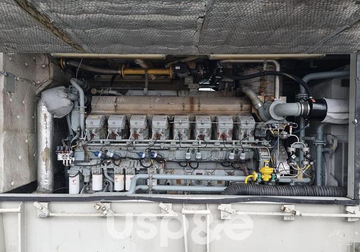 Used 0.80 MW 2009 Used Hyundai HFJ7 506-44E Natural Gas Generator Sets