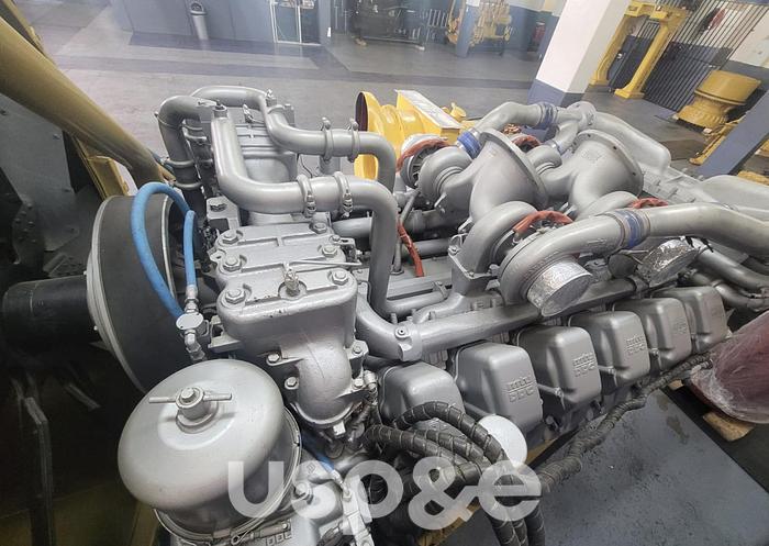 Used 2017 Used MTU 12V4000 Engine Only (No Alternator)