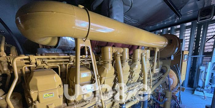 Used 2 MW 2005 Used Caterpillar 3516B Diesel Generator Set