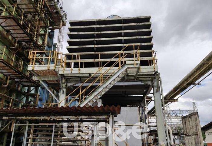 Used 33.7 MW 1987 Used John Brown Frame 6B Natural Gas Turbine Genset 