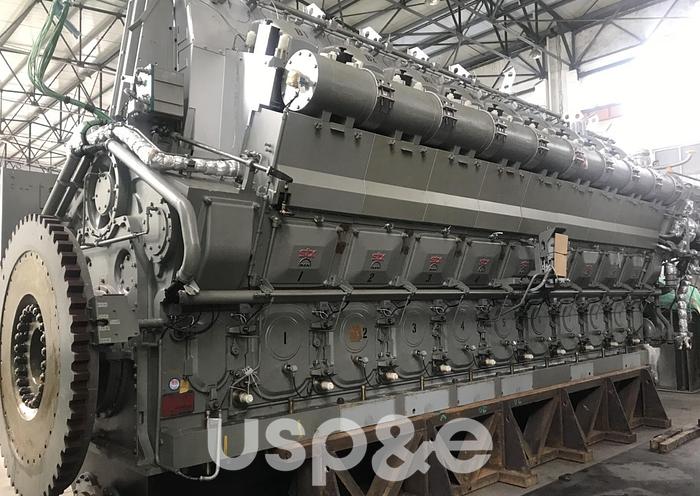 51.6 MW 2011 New STX MAN 18V32/40 HFO Generator Sets