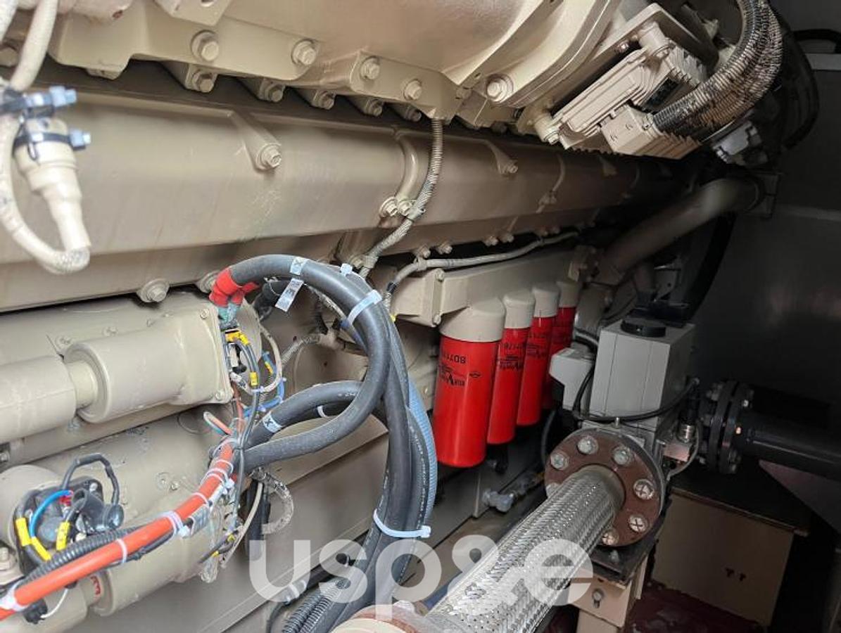 Used 1.5 MW 2015 Used Cummins GQSK60 Natural Gas Generator Set