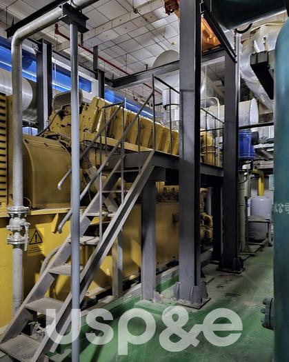 Used 4.5 MW 2017 Used Caterpillar CG260-16 Natural Gas Generator Sets