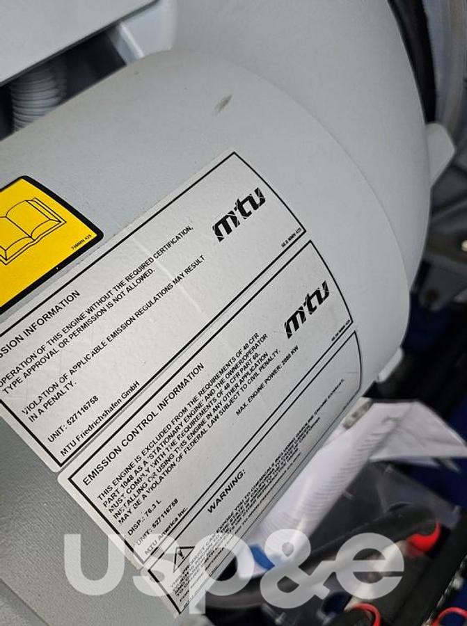 2 MW 2020 New MTU 16V4000L64FNER Natural Gas Generator Sets (Containerised)
