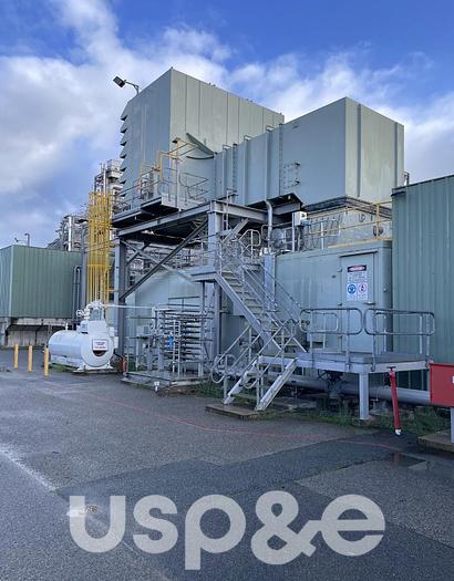 Used 42 MW Used GE PG65818B GT Natural Gas Turbine Generator Set