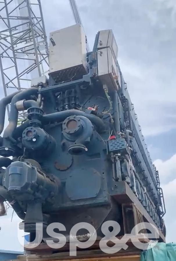 5.6 MW 2011 New MAN 10L32/44 CR HFO Engines (No Alternator)
