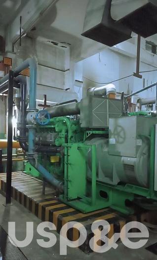 Used 1 MW 2013 Used Jenbacher JGS-320 Natural Gas Generator Set