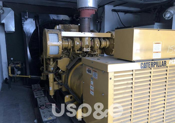 Used 0.50 MW 2022 Used Caterpillar 3512 Diesel Alternator