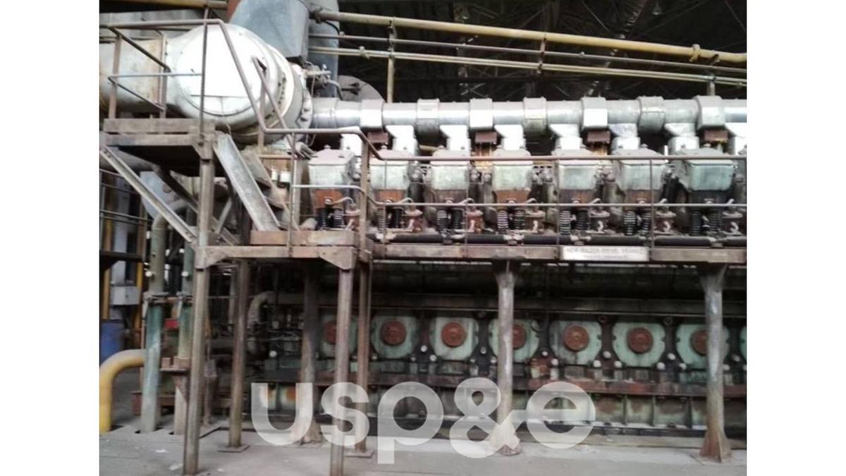50 MW 1993 Used Sulzer 16ZAV40S