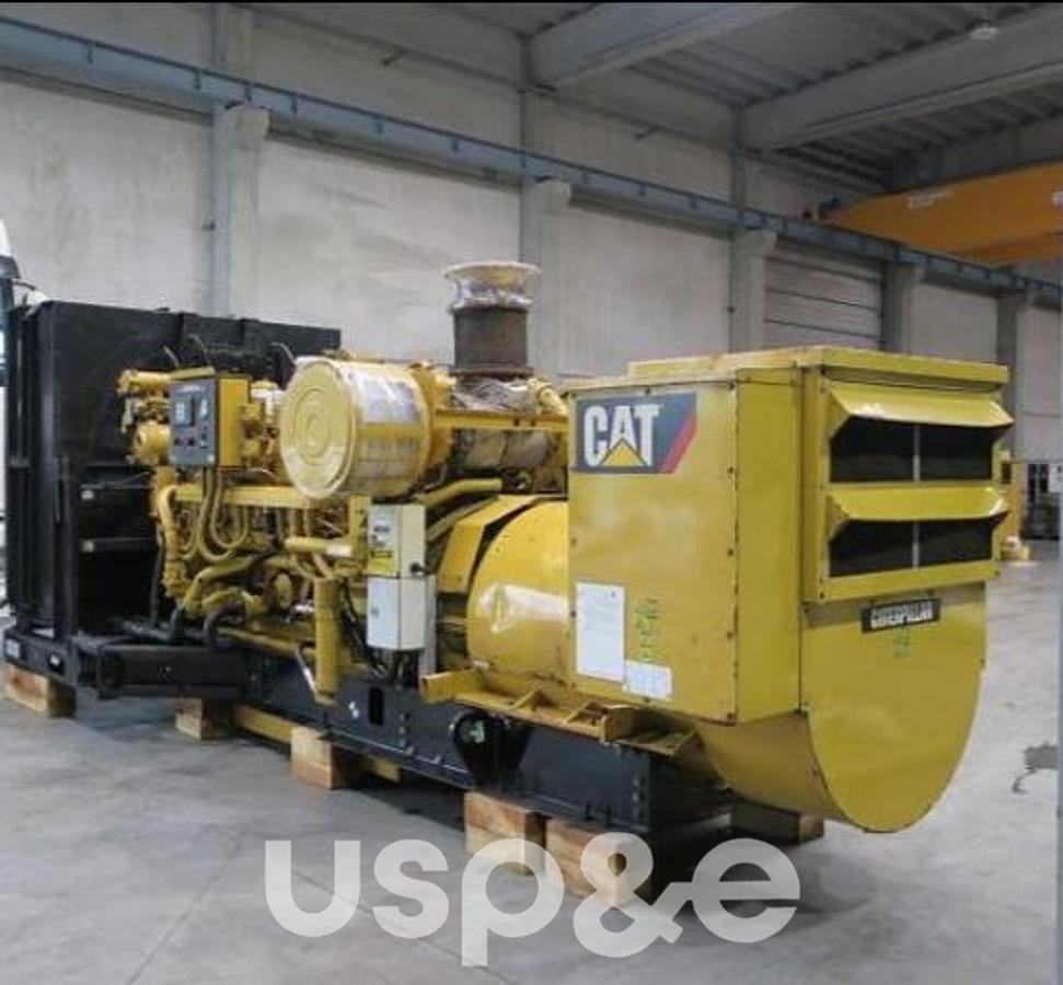 Used 1.7 MW 2008 Used Caterpillar 3512B Diesel Generator Set