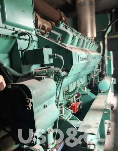 Used 2.1 MW 2010 Used Cummins QSV91-G3 Natural Gas Generator Sets