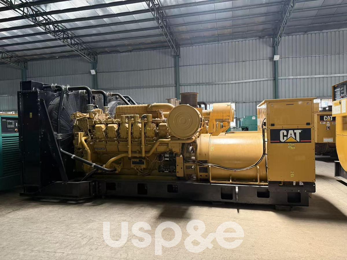 Used 1.5 MW 2006 Used Caterpillar 3512B Diesel Generator Set
