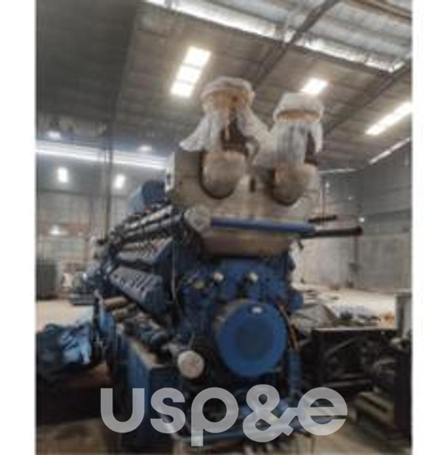 Used 1.9 MW 2005 Used Deutz TCG 2020V20 Natural Gas Generator Set